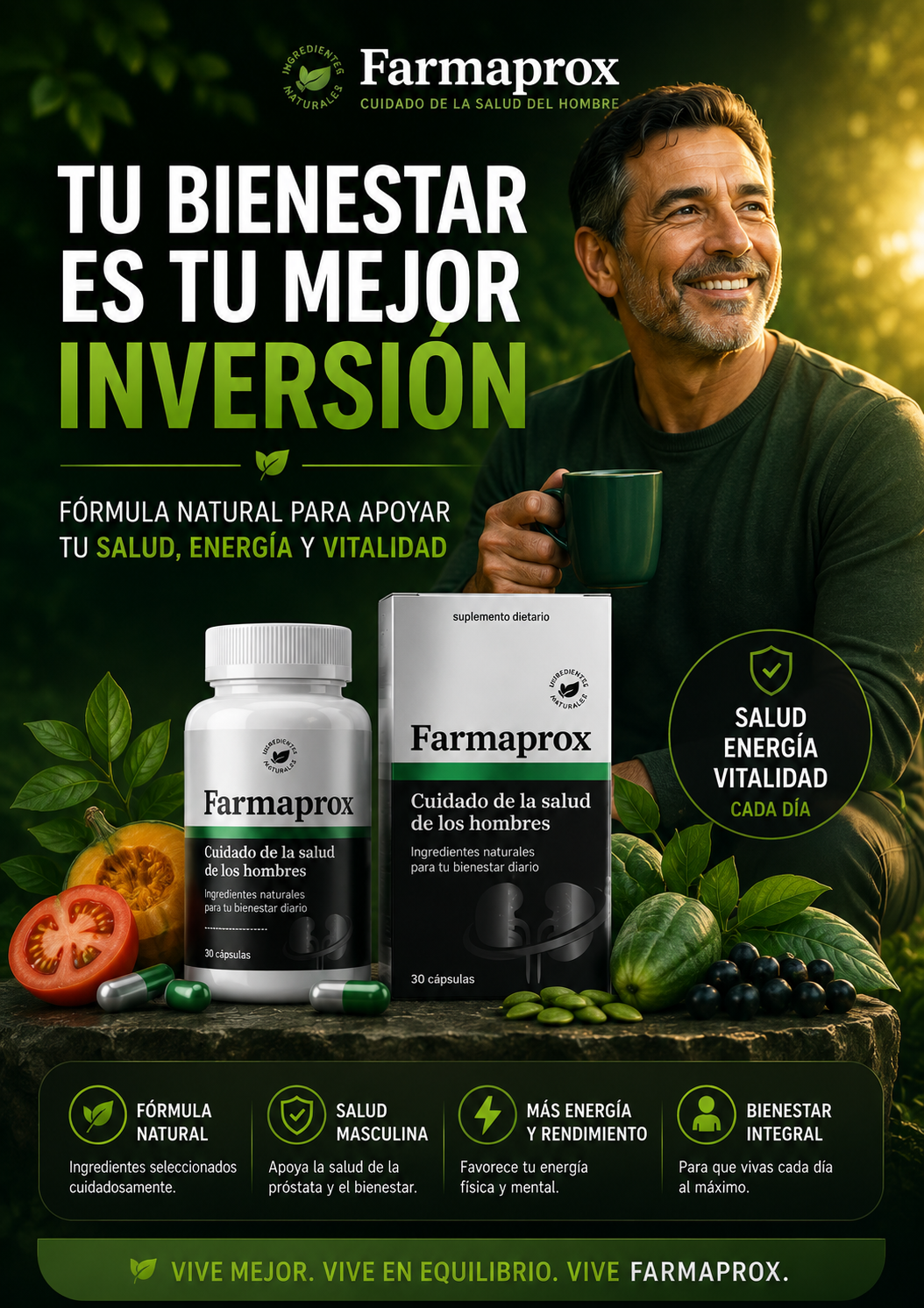 ¿TE LEVANTAS VARIAS VECES AL BAÑO DURANTE LA NOCHE? DESCUBRE EL APOYO NATURAL QUE MILES DE HOMBRES YA ESTÁN UTILIZANDO