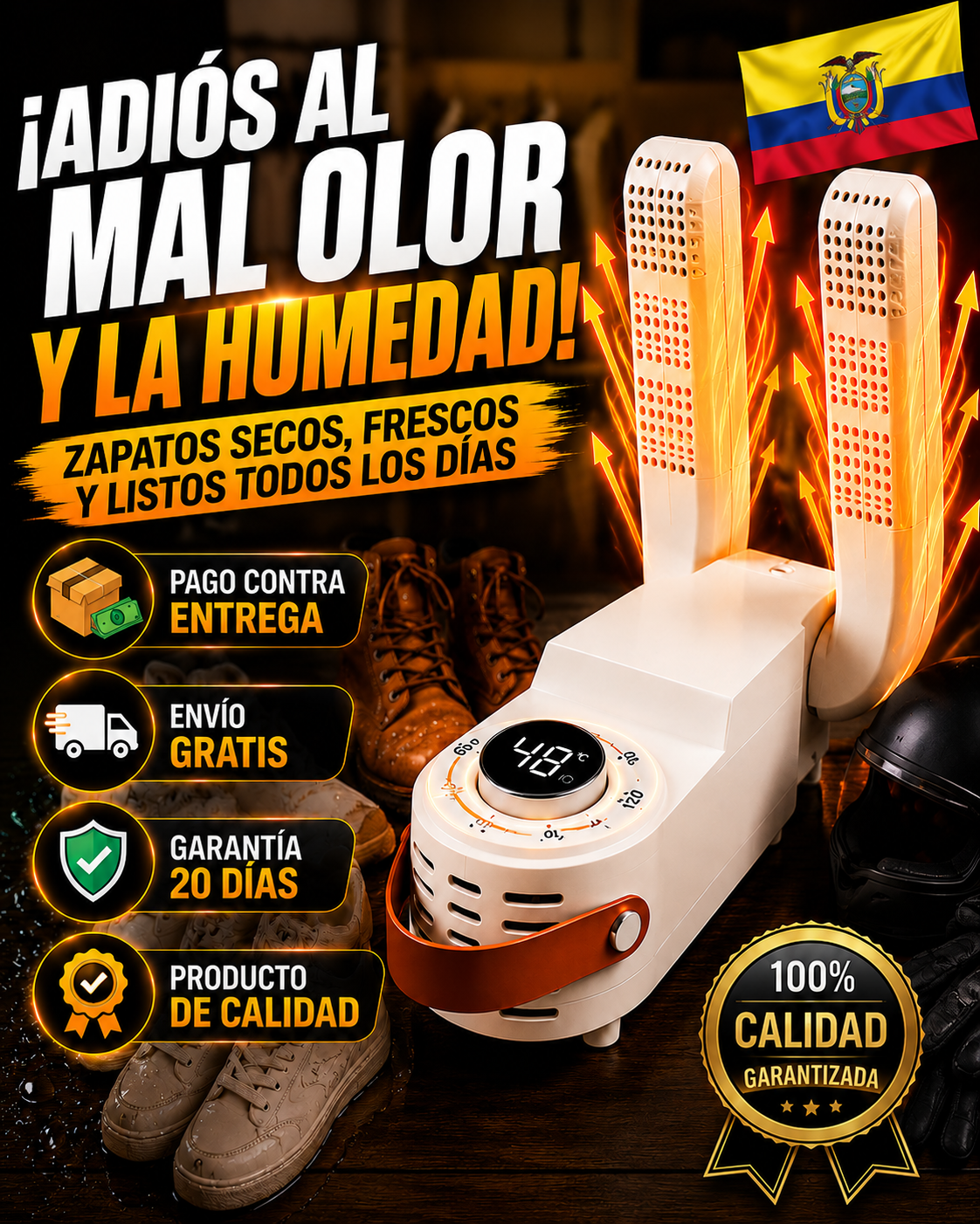 🎁 EL MEJOR REGALO PARA PAPÁ SIN AFECTAR TU BOLSILLO 🎁Secadora de Zapatos ⏳ APROVECHA ANTES DE QUE SE AGOTE